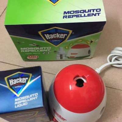 MÁY ĐUỔI MUỖI XÔNG TINH DẦU HACKER 