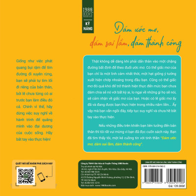 Dám ước mơ, dám sai lầm, dám thành công