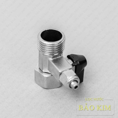 Van cấp nước máy lọc | bộ chia nước đầu nguồn vào máy lọc nước đúc liền ra dây 6mm (Hàng chính hãng)