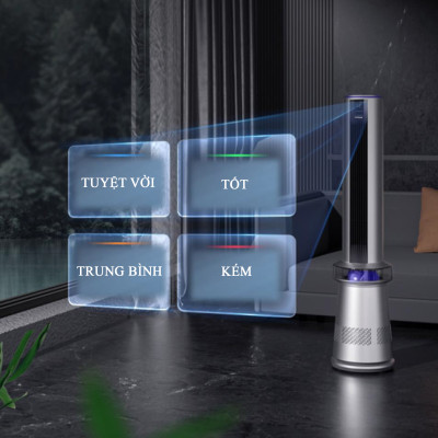 Quạt tháp lọc không khí 2 trong 1 TS9188 - Điều khiển từ xa - Hàng chính hãng
