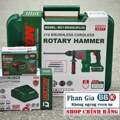 Máy khoan bê tông chân thông dụng M21-RH2603PLUS Dekton 3 Chức năng – Hàng chính hãƞg.