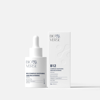 Serum B12 làm dịu kích ứng & phục hồi giảm đỏ  B12 Complex Soothing and Recovering Bioverse 30ml