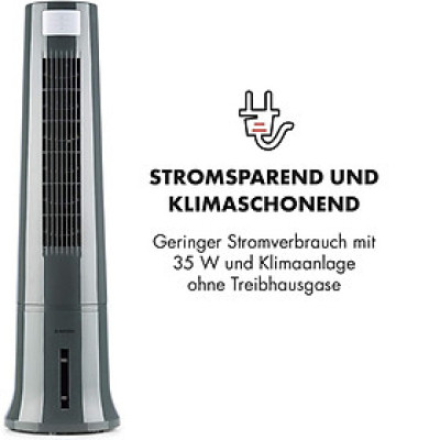 Quạt tháp hơi nước 3 in 1 Klarstein Highrise - hàng chính hãng