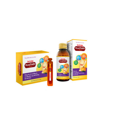 Siro Ăn Ngon Hoa Thiên SẮC NGỌC KHANG vỉ 20 ống x 20ml giúp hổ trợ kích thích hệ tiêu hóa & ăn ngon miệng