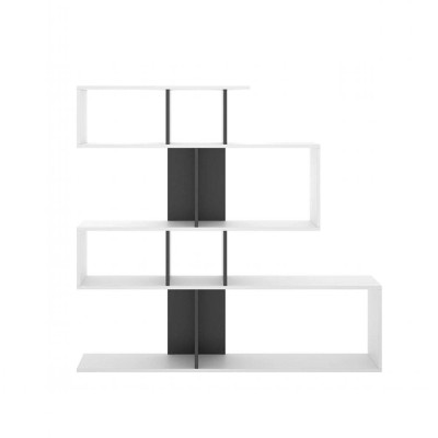 Kệ sách, kệ trang trí gỗ hiện đại SMLIFE Bellemere | Gỗ MDF dày 17mm chống ẩm | D139xR25xC135cm