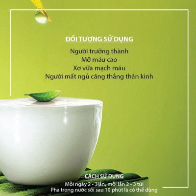 Thực phẩm bảo vệ sức khỏe Ích thanh trà - Thiên Sư, Cân bằng huyết áp, thanh nhiệt giải độc, ngủ ngon an thần, eo thon gọn dáng.