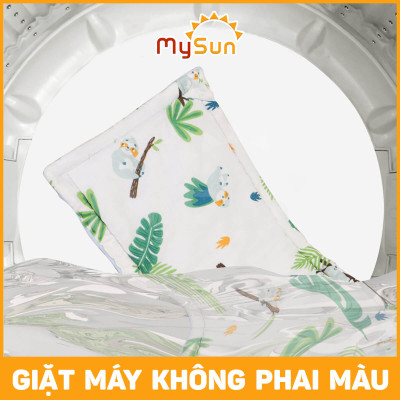 Gối nằm ngủ cho bé sơ sinh gối kê lót đầu thấm hút mồ hôi cho bé sơ sinh đến 2 tuổi 