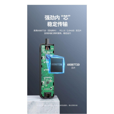 Ugreen UG20984cm416TK USB hub 2.0 sang 3 * USB 2.0 + Lan 10/100 hỗ trợ nguồn 5v Mbps nhựa ABS - HÀNG CHÍNH HÃNG