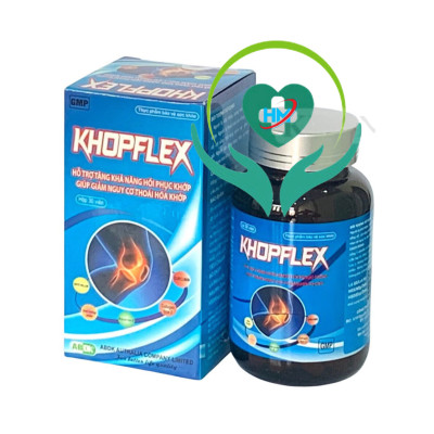 Viên Uống Khớp khopflex - Hộp 30 viên -Phòng Ngừa Và Hỗ Trợ Thoái Hóa Khớp, Khô Khớp, Lisse