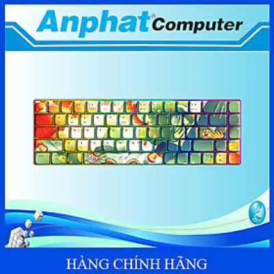 Bàn phím cơ không dây Dual Mode Newmen GM680 Jungle - Hàng Chính Hãng 