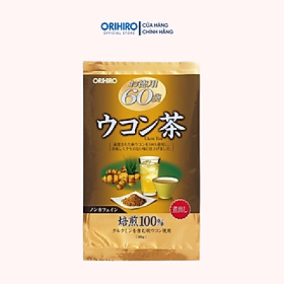 Trà nghệ mùa thu Orihiro hỗ trợ thải độc, bảo vệ dạ dày 60 gói/túi
