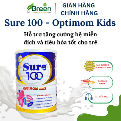 Sữa Sure 100 Optimom Kids Hộp 900g