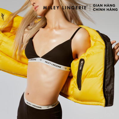 Áo Ngực Cổ Chữ V Lưng Logo Amethyst Purple Miley Lingerie