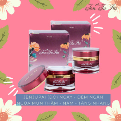 JENJUPAI (ĐỎ) NGÀY - ĐÊM NGĂN NGỪA MỤN THÂM - NÁM - TÀNG NHANG