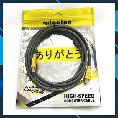 Dây máy in USB 2.0 chuẩn A đực sang chuẩn B đực độ dài từ 1-5m US135 - Hàng Nhập Khẩu