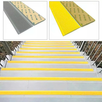 Băng Keo Chống Trượt, Miếng Dán Bậc Cầu Thang Bằng Nhựa PVC Dài 3 Mét Sẵn Keo 3M Siêu Dính, Anh Toàn