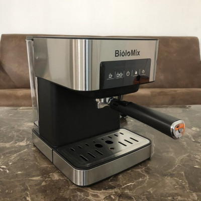Máy pha cà phê Espresso phiên bản cao cấp thương hiệu BioloMix CM6863 - HÀNG NHẬP KHẨU