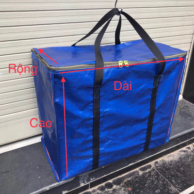 Túi Đựng Quần Áo Giỏ Đựng Đồ Chăn Mền Chống Thấm Nước Hoa Văn Đẹp Chất Liệu Bạt Dày Dặn Có Lựa Chọn Mẫu Sọt