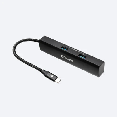 Bộ chuyển đổi Mazer 5 in 1 (1 USB-C, 1 HDMI (4K/60Hz), 1 USB-C (10Gbps), 2 USB-A) InfiniteLINK MULTI6150 - Hàng Chính Hãng