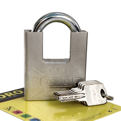 Ổ khóa chống cắt ZORO size đại 7 phân chìa muỗng càng chống cắt - khóa cửa chống trộm cắt khóa bấm công nghệ mỹ bền bỉ