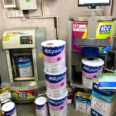 Sơn Alkyd KCC LT313 Base A màu xám 1135 _18L 