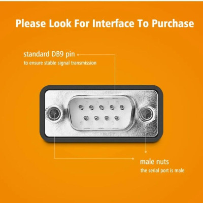 Ugreen UG30770US229TK 1.5M màu Đen Cáp chuyển đổi USB 2.0 sang 4 đầu COM cao cấp - HÀNG CHÍNH HÃNG