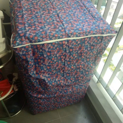 Áo che máy giặt cửa trên cho máy từ 11 - 15kg , vải dù cao cấp , bảo vệ máy giặt , chống thấm nước , bụi , chống ẩm cao bảo vệ máy luôn sạch và gọn gàng giao màu ngẫu nhiên