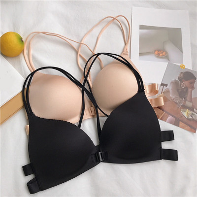 Áo Bra Đúc Su Dây Chéo Cài Trước - AO59 