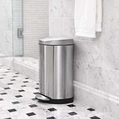 Thùng rác bán nguyệt Simplehuman 6L Hàng chính hãng