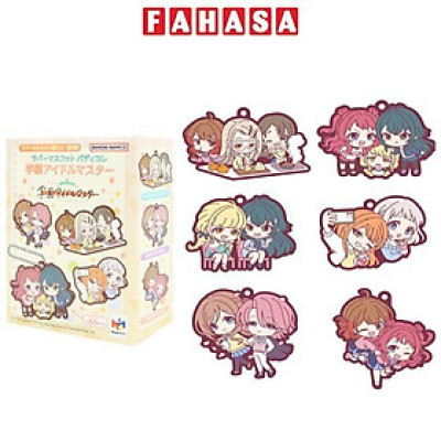 Móc Khóa Mô Hình Rubber Mascot Buddycolle Gakuen IDOLM＠STER (Mẫu Sản Phẩm Bên Trong Là Ngẫu Nhiên)
