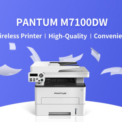 Máy in laser đa chức năng PANTUM M7100DW (In - Scan - Copy - Duplex - Wifi - Network) - Hàng Chính Hãng