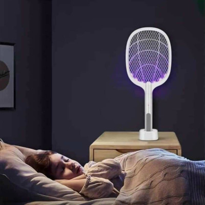 Vợt Muỗi Thông Minh, Vợt Muỗi Kiêm Đèn Bắt Muỗi 3in1 - Hàng Nhập Khẩu