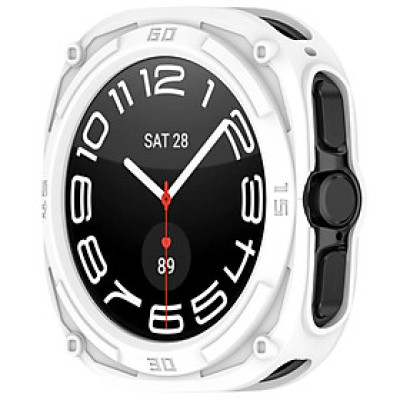 Ốp Case Armor tích hợp viền bezel bảo vệ cho Samsung Galaxy Watch Ultra - Hàng Chính Hãng