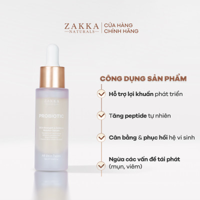 [MINISIZE] Tinh Chất Tăng Cường Sức Đề Kháng Cho Da Và Ngừa Vấn Đề Tái Phát Probiotic Skin Strength & Defense Booster 15ml