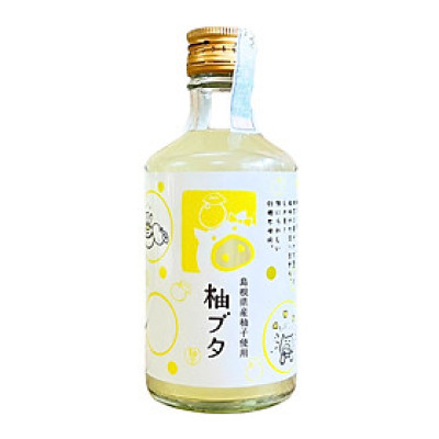 Rượu Sake Yuzu Kannihonkai Yuzubuta 11% 300ML