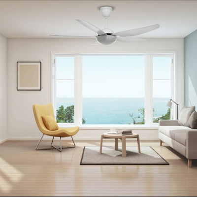 Quạt trần 5 cánh điều khiển từ xa Kangaroo KG722DC (Có đèn LED) - Hàng chính hãng