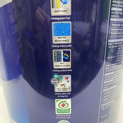 Sơn nước siêu cao cấp Toa SuperShield ngoại thất màu vàng 7930 _4L