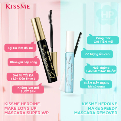 Mascara Mini Tẩy Trang Dành Cho Mi Kissme Heroine Make Speedy Mascara Remover 1.8 G