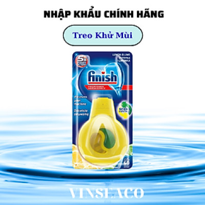 2 vỉ tinh dầu khử mùi máy rửa chén bát Finish