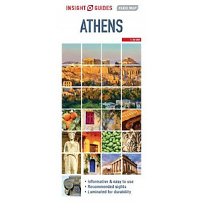 Sách - Insight Guides Flexi Map Athens (Insight Maps) by Insight Guides (UK edition, paperback)