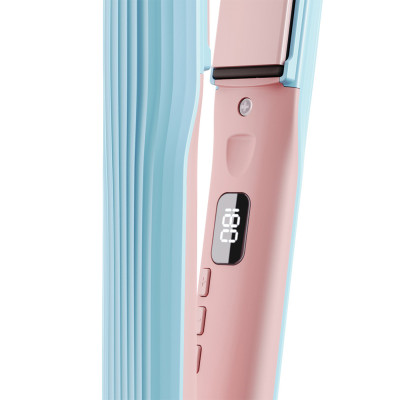 Máy duỗi tóc LocknLock ENA222BLU Hair straightener 220V, 50Hz, 42W - 5 mức nhiệt - Ion âm - Màu xanh dương - Hàng chính hãng