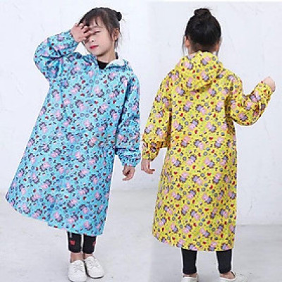 Áo mưa bít trẻ em từ  1 -  4 tuổi ,  áo đi mưa , vải dù  chống thấm ,  họa tiết hoạt hình dễ thương  , kèm túi đựng xinh xắn , giao màu ngẫu nhiên