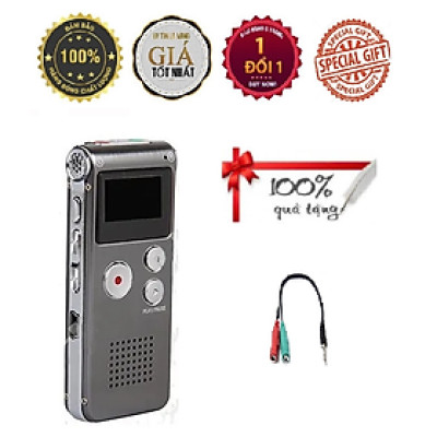 KHUYẾN MÃI KHỦNG, SỐ LƯỢNG CÓ HẠN - ROGTZ - Máy ghi âm kỹ thuật số SK012 8GB Pin lithium 30 giờ Vỏ chống va đập Hỗ trợ thẻ nhớ 128Gb Ghi âm cuộc họp, hội thảo, bài giảng giờ 7 chế độ EQ USB2.0 Kết nối dễ dàng Hàng Chính Hãng