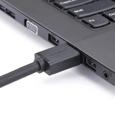 Ugreen UG2013720137TK Màu Đen Đầu chuyển đổi Mini HDMI sang HDMI âm - HÀNG CHÍNH HÃNG