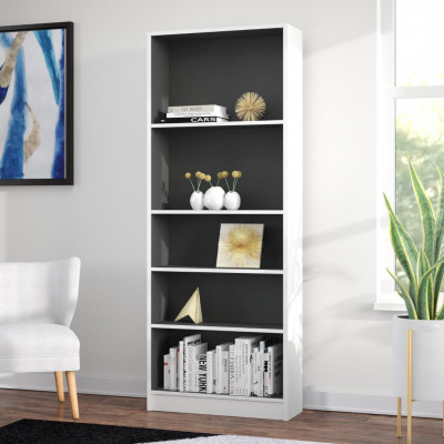 Giá sách gỗ đẹp thiết kế hiện đại SMLIFE Brie
