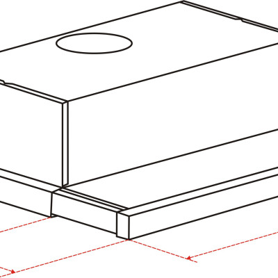 Máy hút mùi âm tủ Latino LT-700T - Hàng Chính Hãng