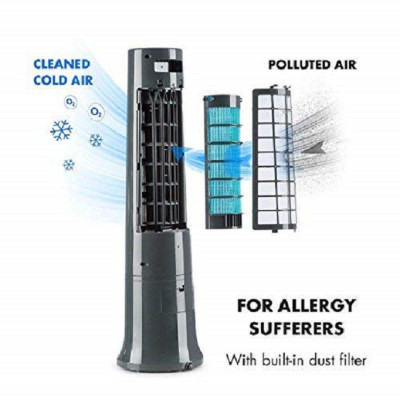 Quạt tháp hơi nước 3 in 1 Klarstein Highrise - hàng chính hãng