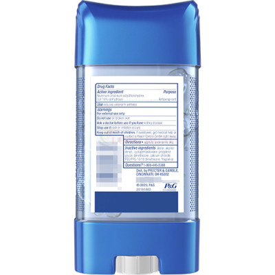 Gel khử mùi Gillette ngăn mùi cơ thể và giảm tiết mồ hôi (107g) - Hàng chính hãng