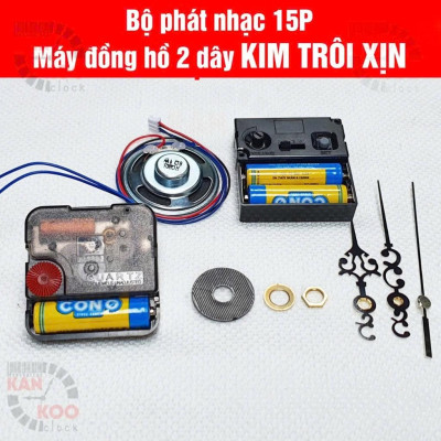 BỘ MÁY PHÁT NHẠC CHUÔNG ĐIỂM GIỜ CHO ĐỒNG HỒ TREO TƯỜNG – CAO CẤP LOẠI 1