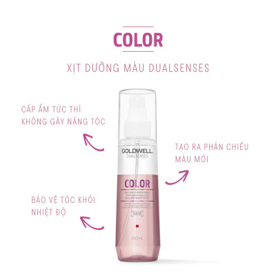 Xịt Dưỡng Màu Tóc Nhuộm Goldwell Color Extra Rich Cấp Dưỡng Tức Thì, Tóc Bóng Mượt Rạng Rỡ 150ml